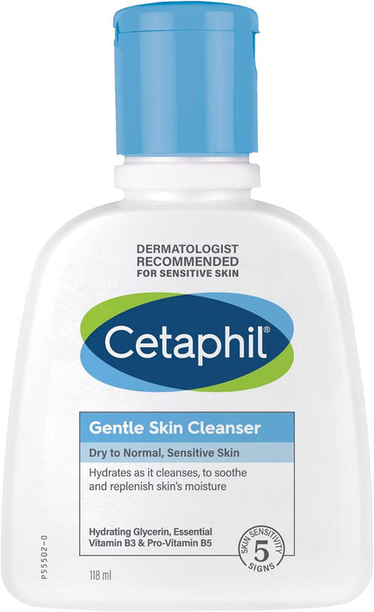 Cetaphil Daily Facial Cleanser: Gentle Cleansing, Healthy Glow: 118 Ml
