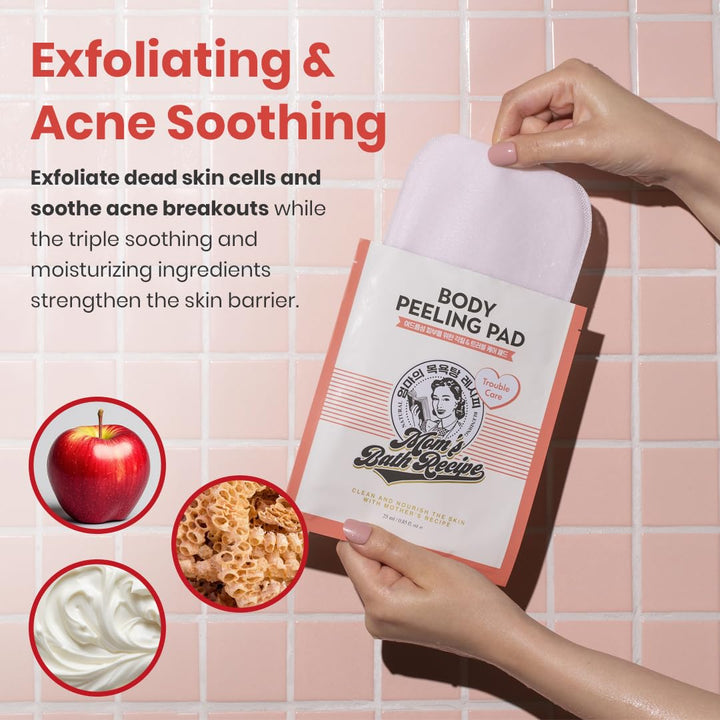 Mom’s Bath Recipe Preimium Body Peeling Pads (8EA)