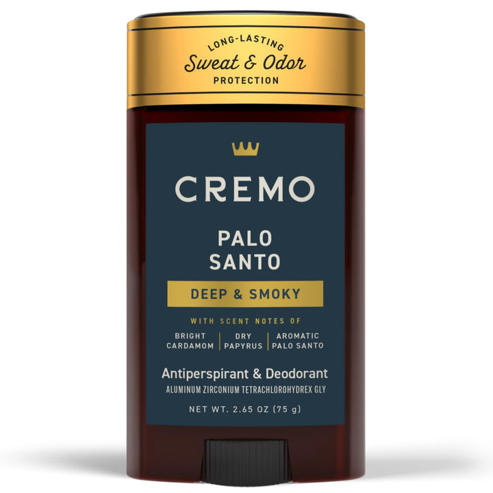 Cremo Palo Santo Antiperspirant & Deodorant for Men (2.65oz)
