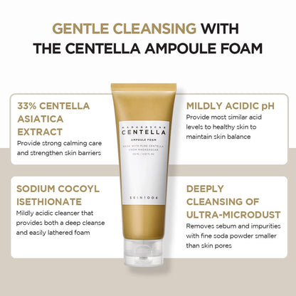 Skin1004 Madagascar Centella Ampoule Foam, 125 ml