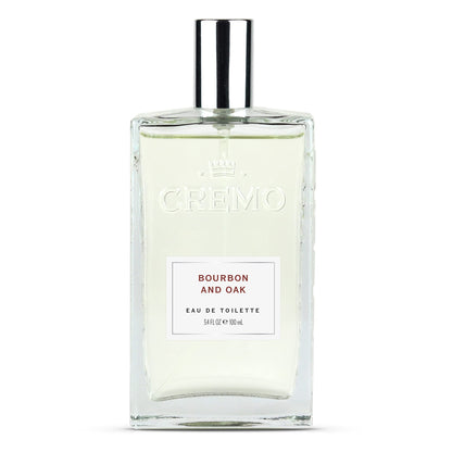 Cremo Bourbon & Oak Cologne Spray For Men 3.4 Oz