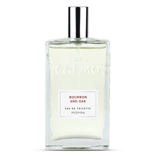 Cremo Bourbon & Oak Cologne Spray For Men 3.4 Oz