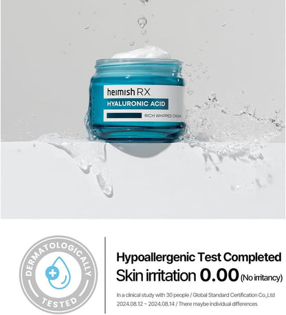 HEIMISH RX Hyaluronic Acid Rich Whipped Cream 50ml (1.69 fl. oz)