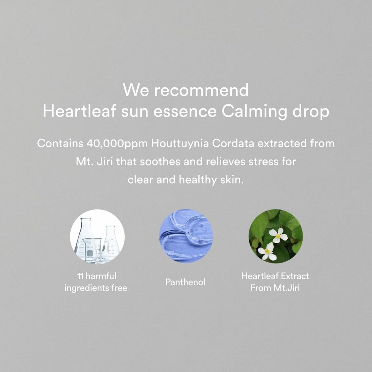 Abib HEARTLEAF SUN ESSENCE CALMING DROP 50ml