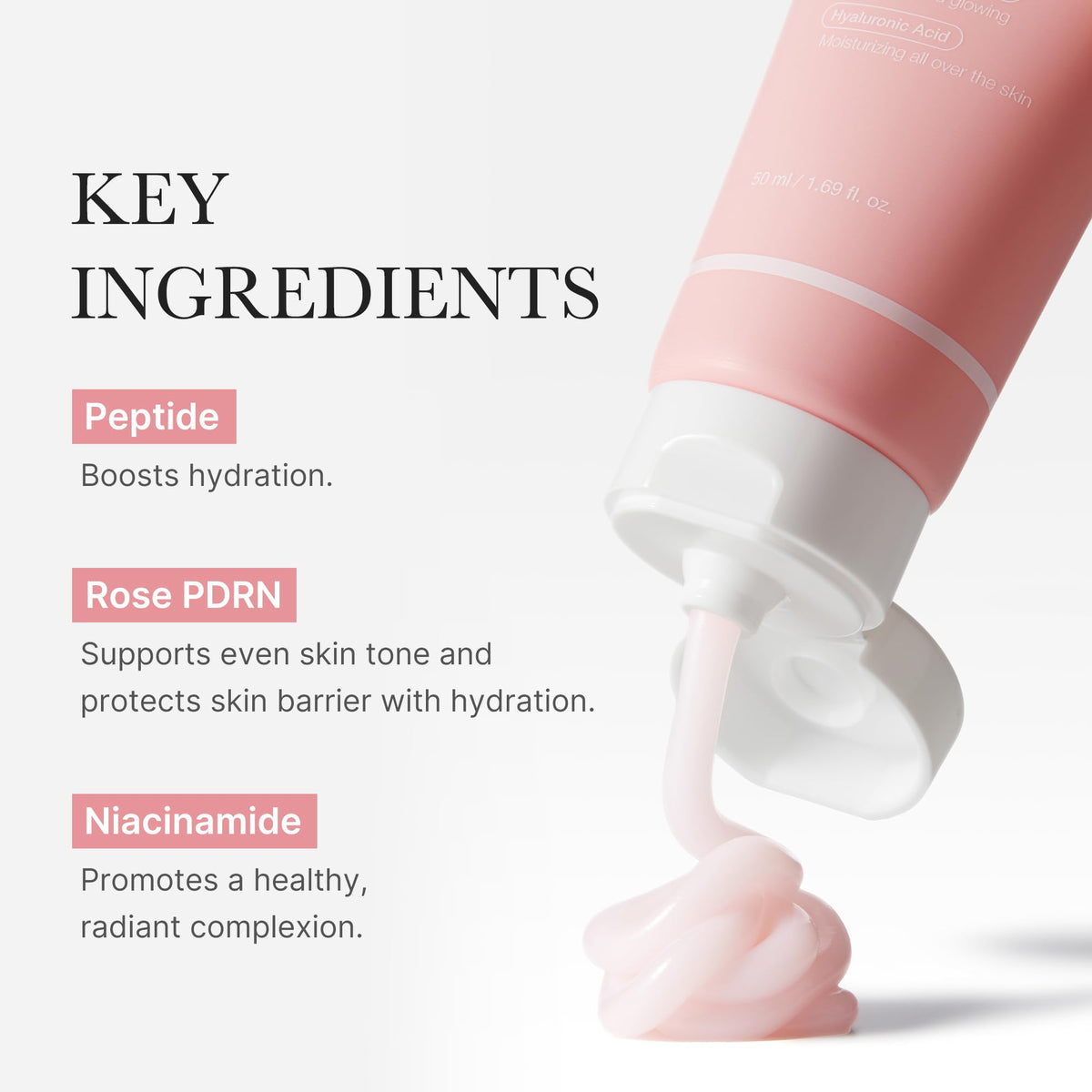 Medicube Salmon DNA PDRN Pink Hyaluronic Moisturizing Cream 50ml