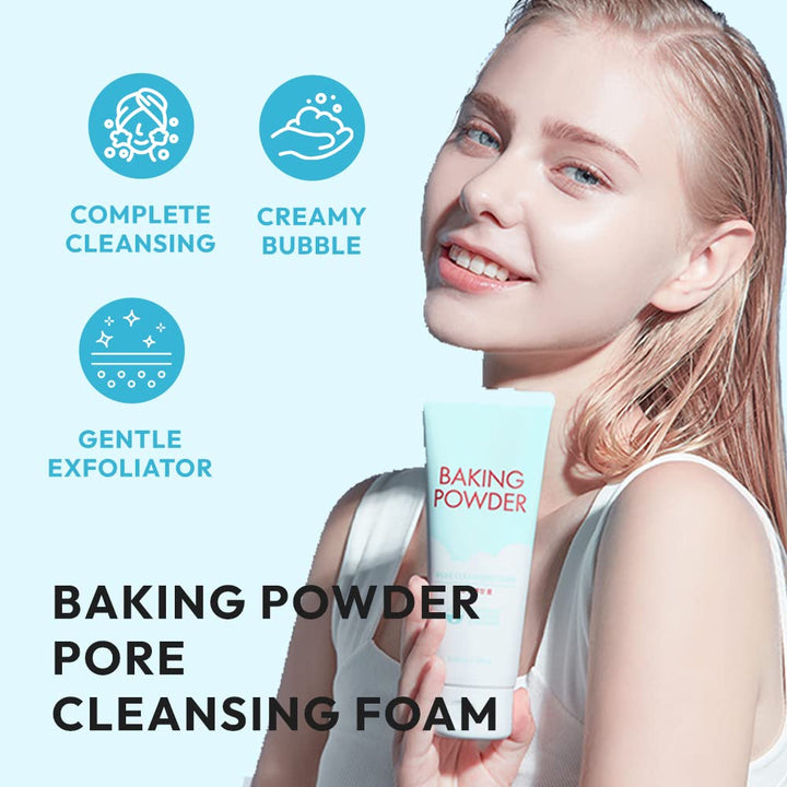 ETUDE Baking Powder Pore Cleansing Foam Face Wash 160g