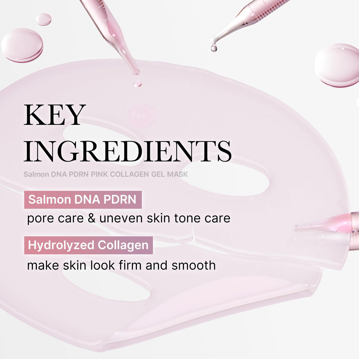 Medicube Salmon DNA PDRN Pink Collagen Jelly Gel Mask 4ea