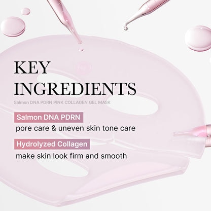 Medicube Salmon DNA PDRN Pink Collagen Jelly Gel Mask 4ea