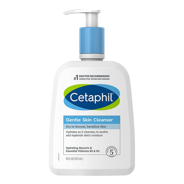 Cetaphil Gentle Skin Cleanser Fragrance Free 16 fl oz (473 ml)