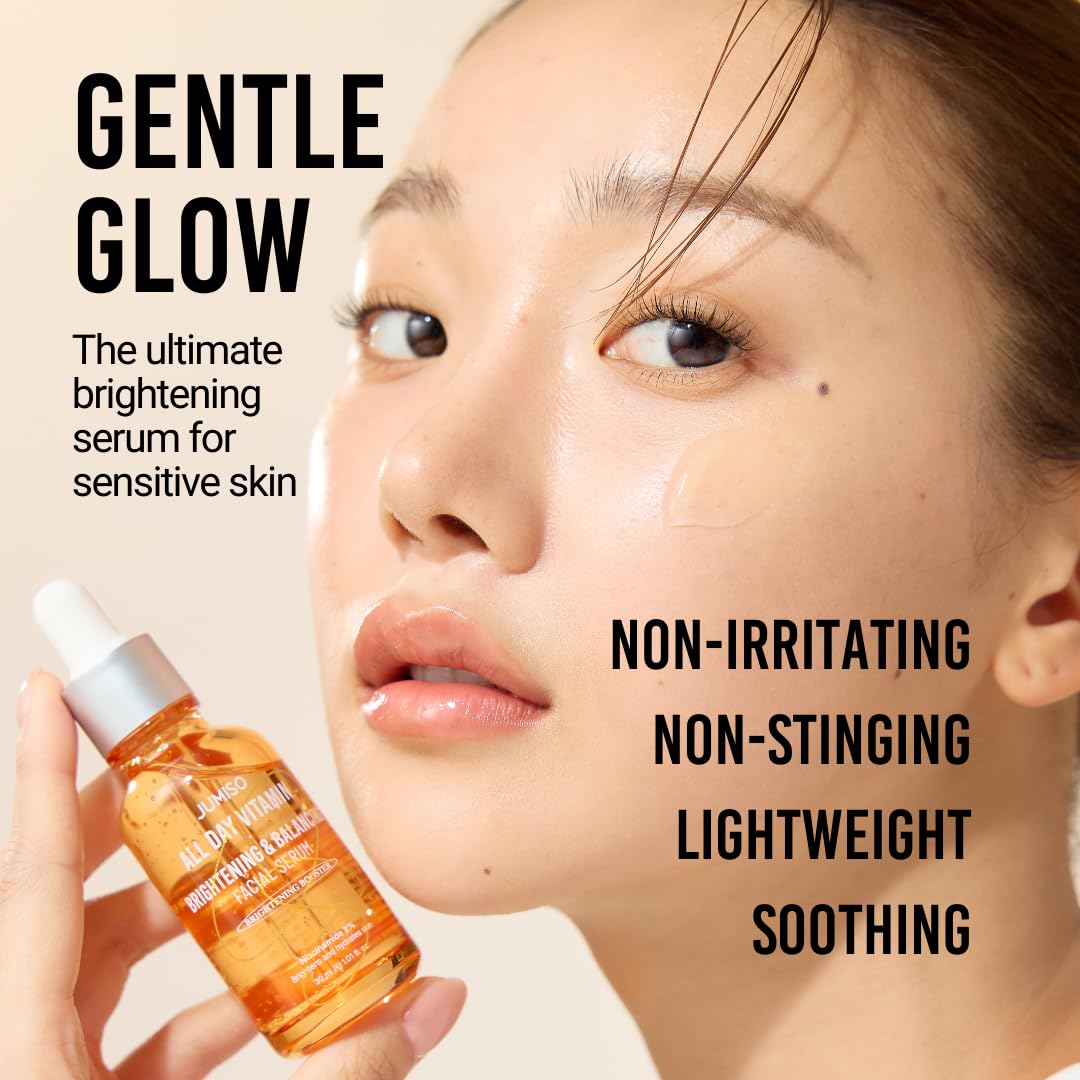 JUMISO All Day Vitamin Serum, Brightening & Balancing Facial Serum 30 ml