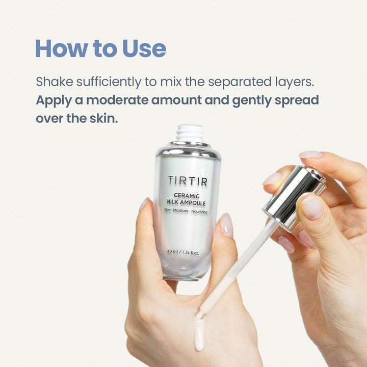 TIRTIR Ceramic Milk Ampoule 10 ML (0.33 Fl Oz)