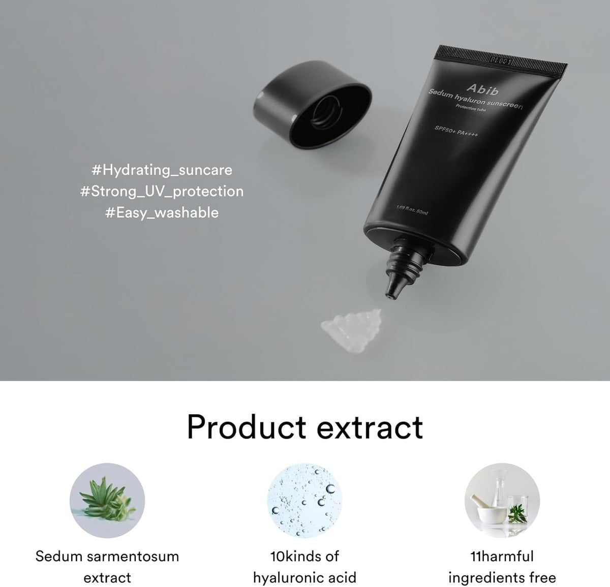 Abib Sedum Hyaluron Sunscreen Protection Tube 50ml