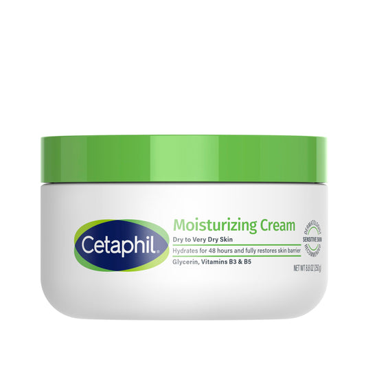 Cetaphil Face & Body Moisturizer Hydrating Moisturizing Cream 8.8 OZ