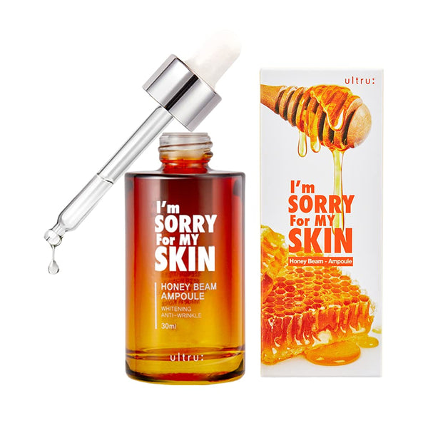 I'M SORRY FOR MY SKIN Facial Skin Honey Beam Ampoule Serum 30ml