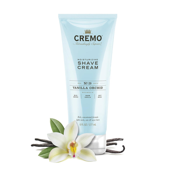 Cremo Womens Shaving Cream Vanilla & Orchid 6 Oz