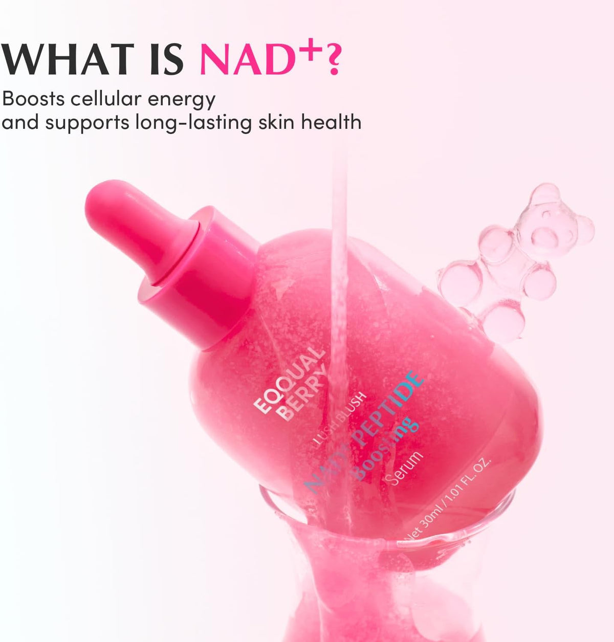 EQQUALBERRY NAD Peptide Boosting Smoothie Serum 30 ml