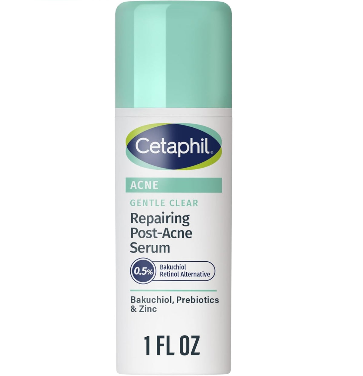 CETAPHIL Gentle Clear Repairing Post-Acne Serum, Retinol Alternative, Oil Free Serum 1 Fl Oz