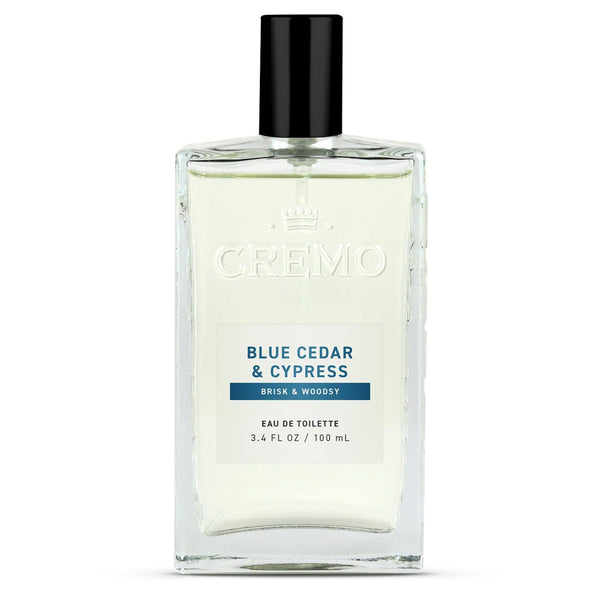 Cremo Cologne for Men - Blue Cedar & Cypress 3.4 Oz