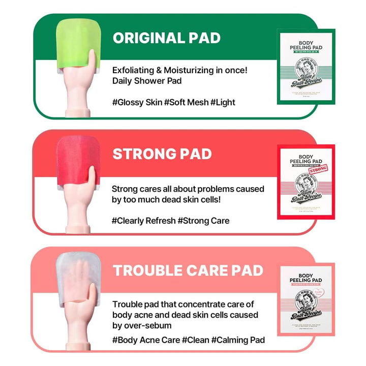 Mom’s Bath Recipe Preimium Body Peeling Pads (8EA)