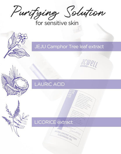 ACWELL pH Balancing Soothing Cleansing Foam - 150ml