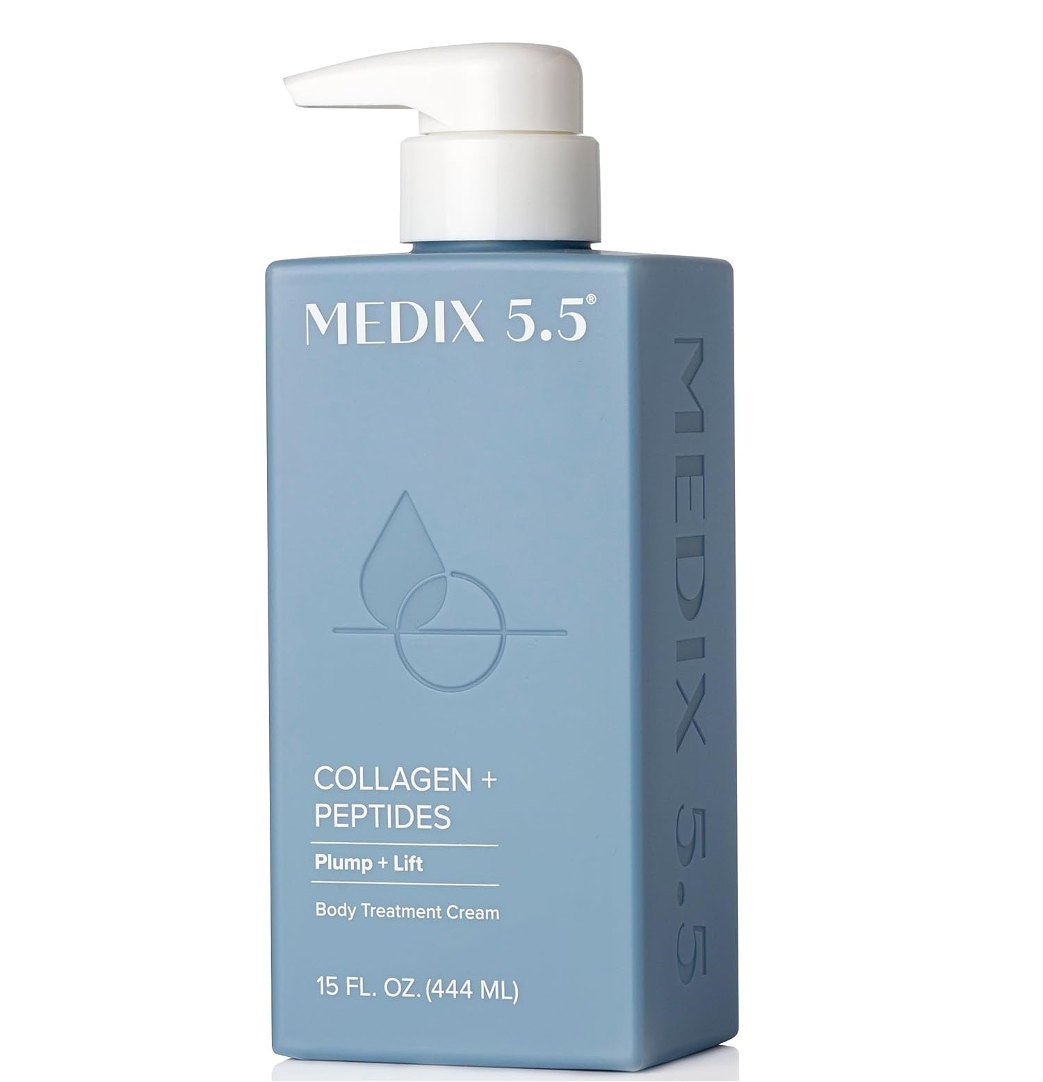 MEDIX 5.5 Collagen Cream Skin Care Face Lotion & Body Lotion For Dry Skin 15 Fl Oz / 444 ml