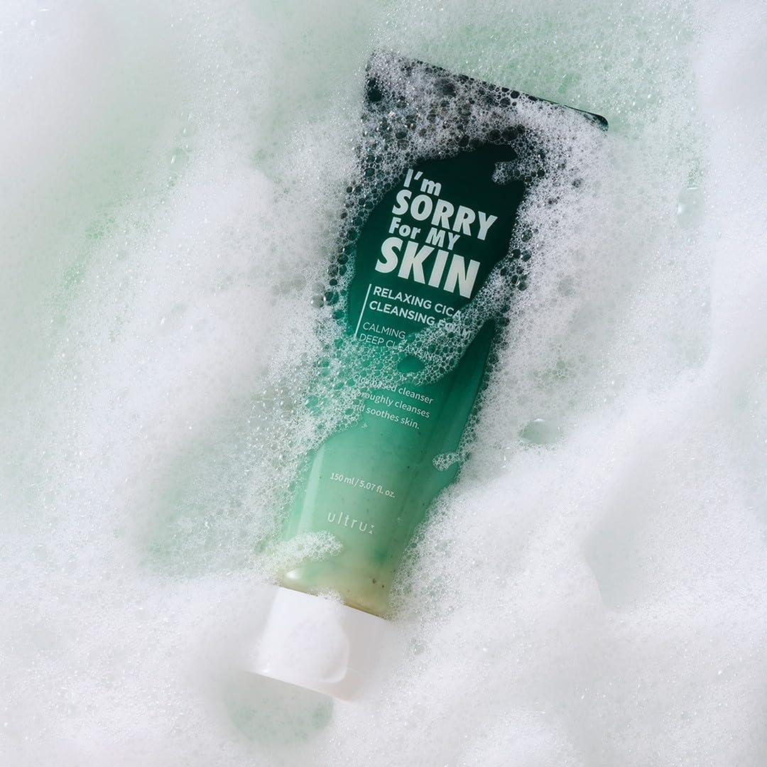 I'M SORRY FOR MY SKIN Relaxing Cica Cleansing Foam 150ml
