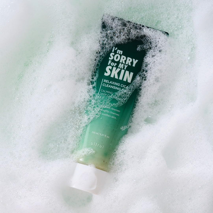 I'M SORRY FOR MY SKIN Relaxing Cica Cleansing Foam 150ml