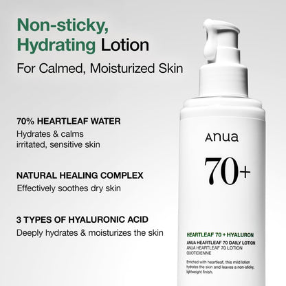 ANUA HEARTLEAF 70 DAILY LOTION 200ml