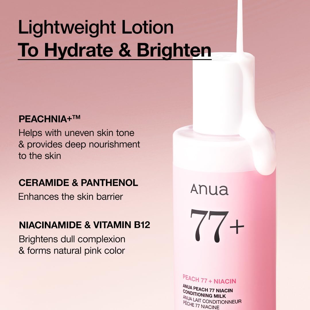 ANUA Peach 77 Niacin Conditioning Milk 5.07fl.oz / 150ml