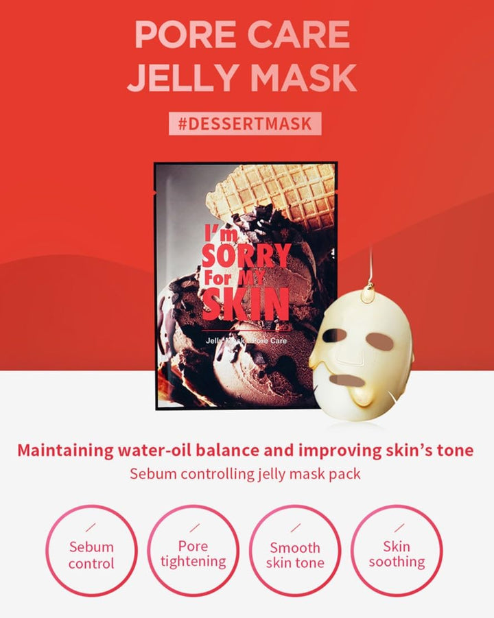 I'M SORRY FOR MY SKIN Jelly Dessert Pore Care Mask