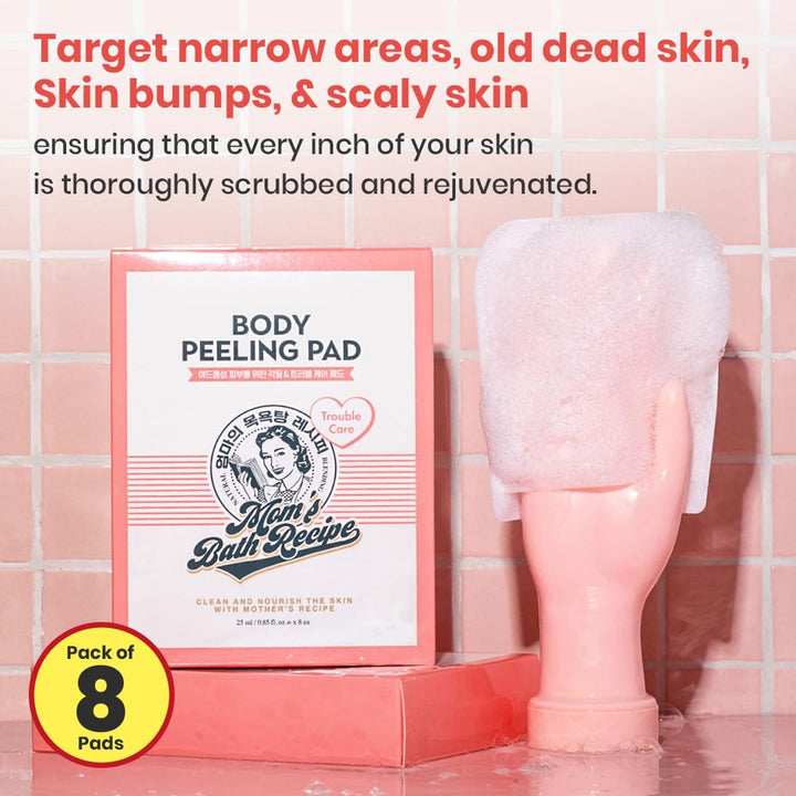 Mom’s Bath Recipe Preimium Body Peeling Pads (8EA)