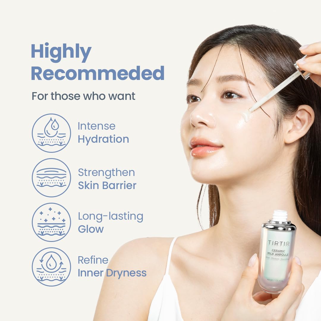 TIRTIR Ceramic Milk Ampoule 10 ML (0.33 Fl Oz)