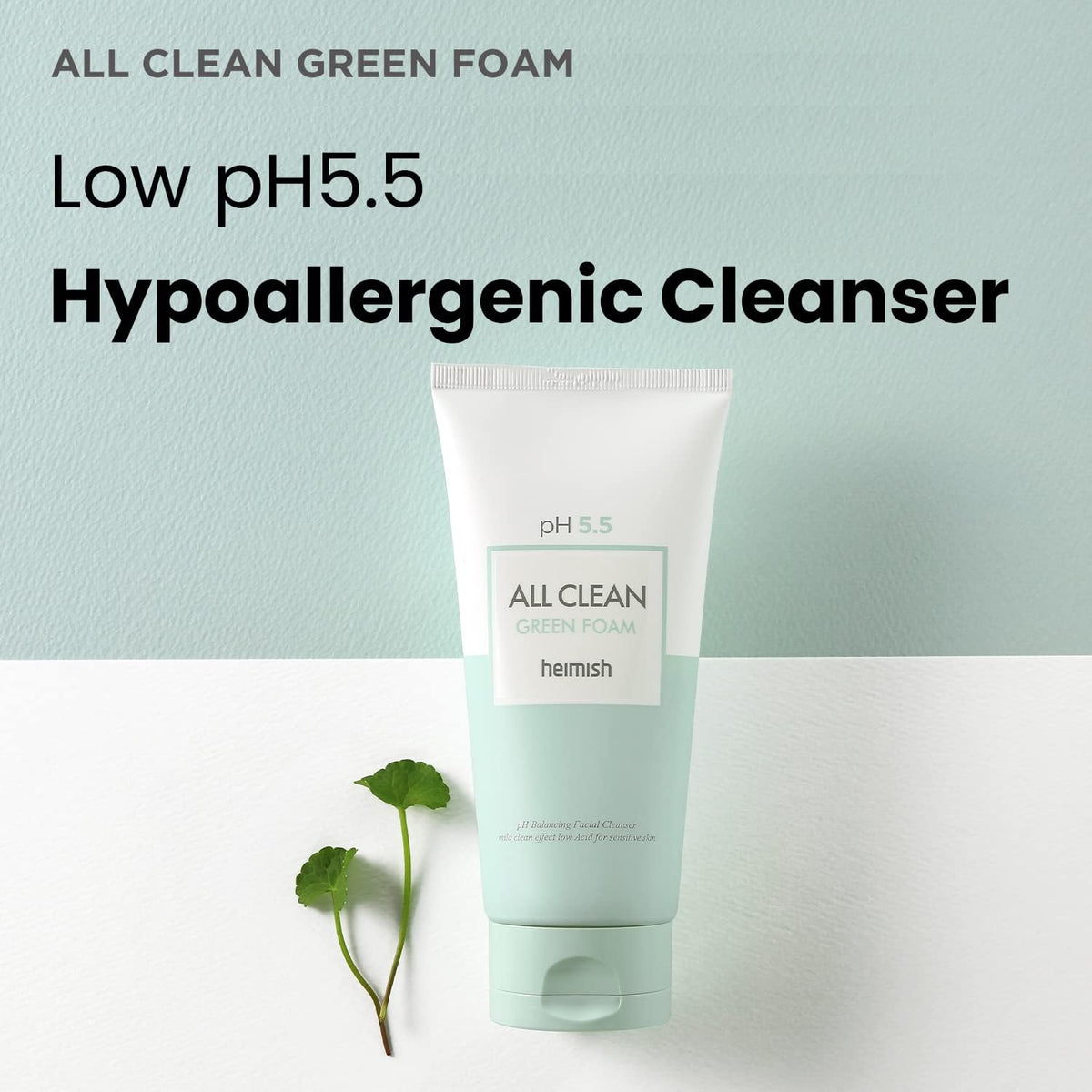 Heimish, All Clean Green Foam, Cleanser, 150 g