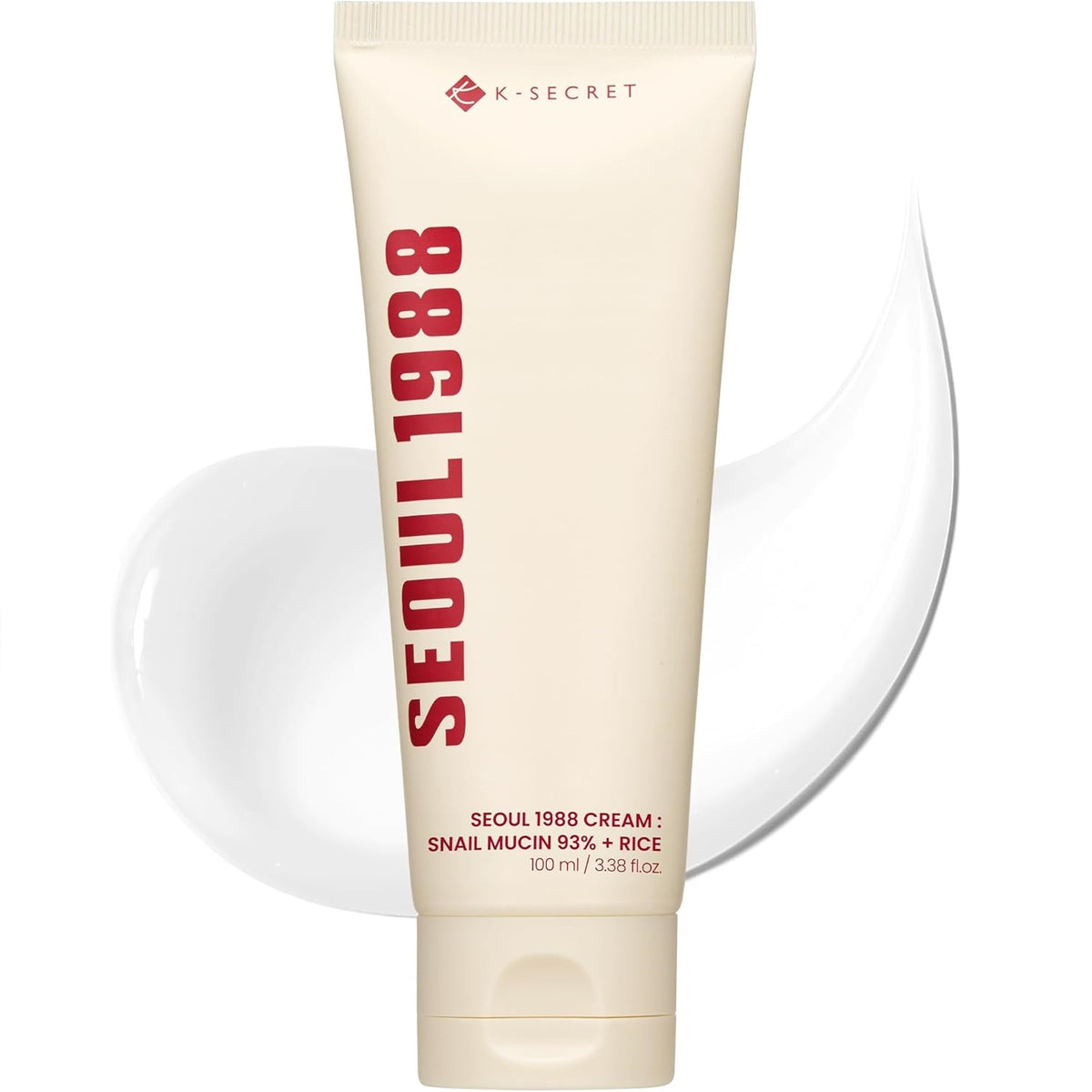 K-SECRET Seoul 1988 Cream Snail Mucin 93% + Rice 100 Ml