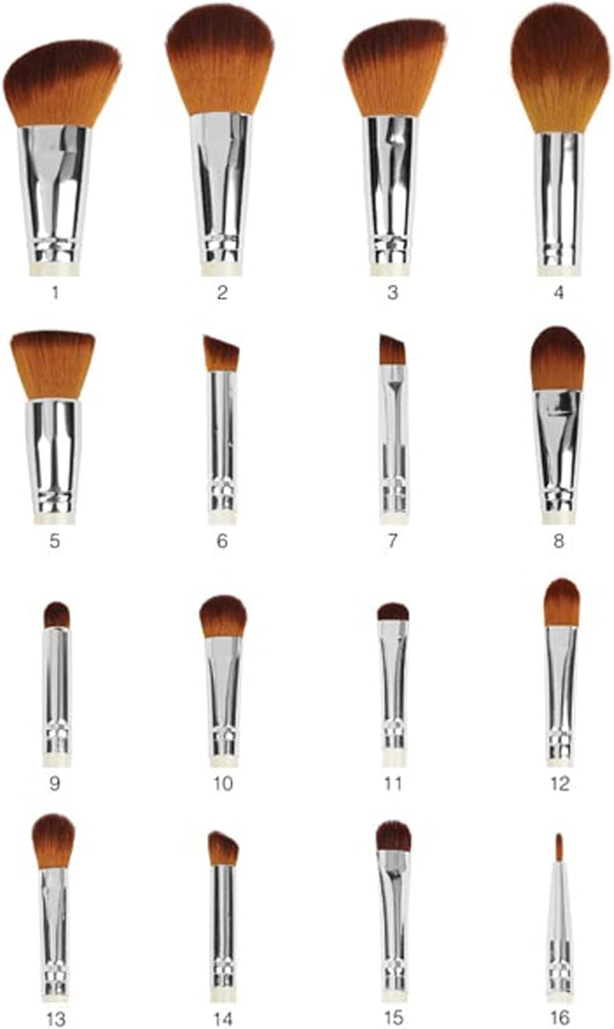 Coastal 16 Piece Brush Set: Master the Art of Makeup