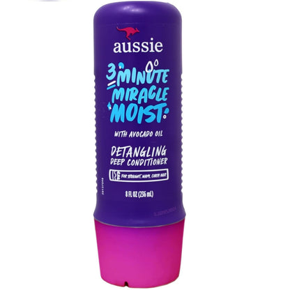 Aussie, 3 Minute Miracle Moist Deep Liquid Conditioner, 8 Oz