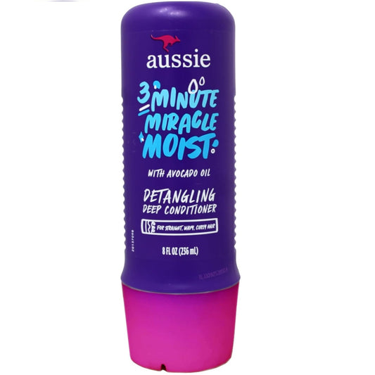 Aussie, 3 Minute Miracle Moist Deep Liquid Conditioner, 8 Oz