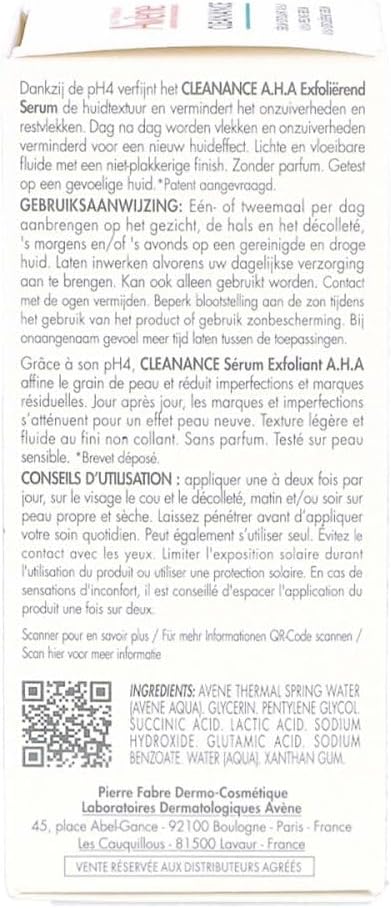 Avene cleanance serum anti-imperfection 30 ml serum