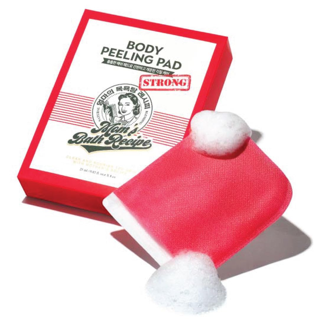 Mom’s Bath Recipe Premium Body Peeling Pads (8EA) Strong