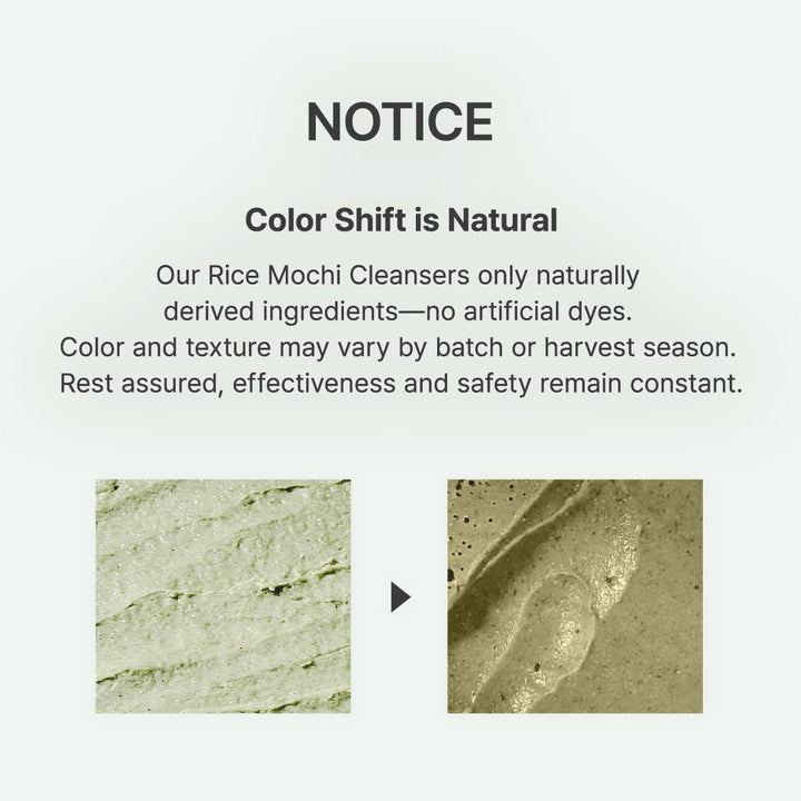 ARENCIA Fresh Green Rice Mochi Face Cleanser 120 Grams