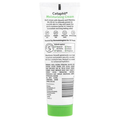 Cetaphil Moisturizing Cream Fragrance Free 85 ml