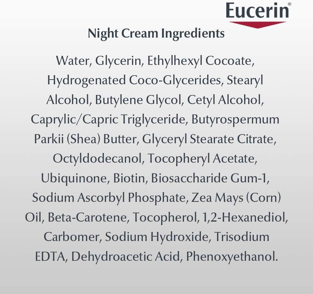 Eucerin - Q10 Revitalize Night Cream Fragrance Free 1.7 fl oz (48 g)