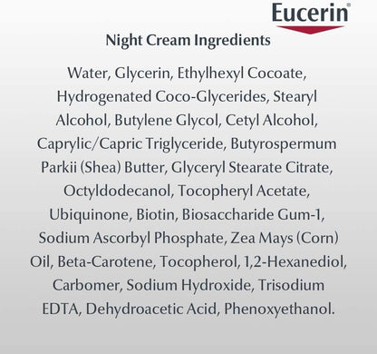 Eucerin - Q10 Revitalize Night Cream Fragrance Free 1.7 fl oz (48 g)