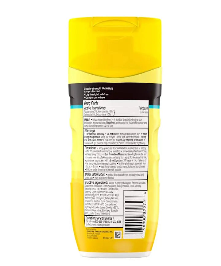 NEUTROGENA® Beach Defense Water + Sun Protection Lotion SPF70 6.7 oz (198 ml)