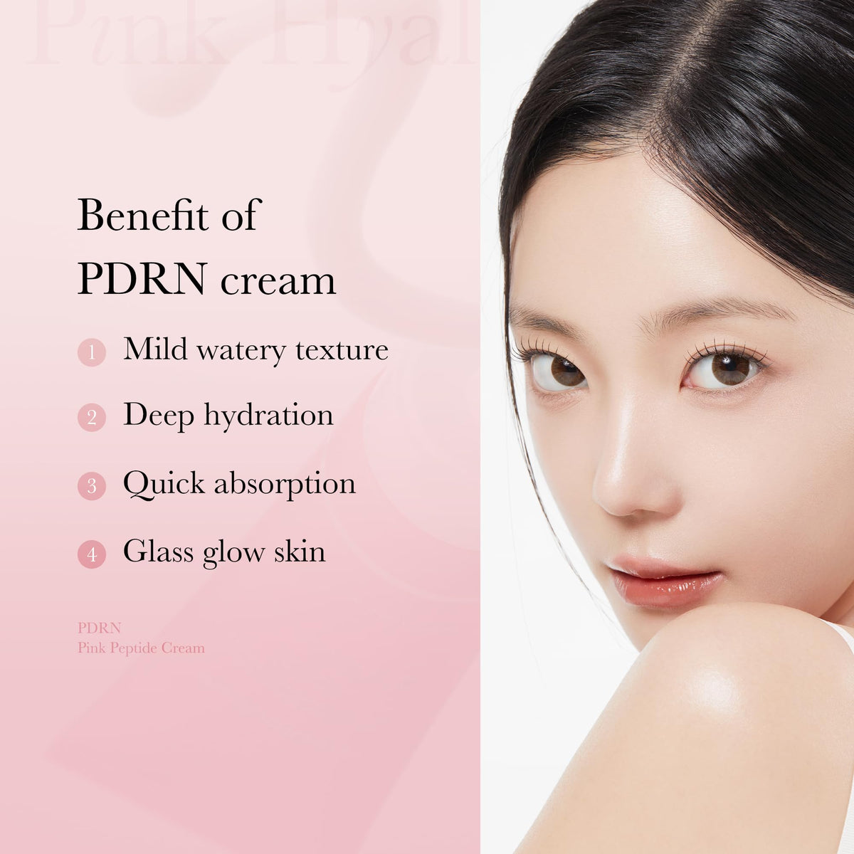 Medicube Salmon DNA PDRN Pink Hyaluronic Moisturizing Cream 50ml