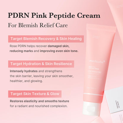Medicube Salmon DNA PDRN Pink Hyaluronic Moisturizing Cream 50ml