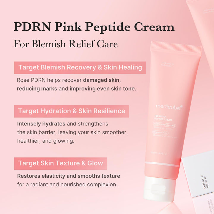 Medicube Salmon DNA PDRN Pink Hyaluronic Moisturizing Cream 50ml