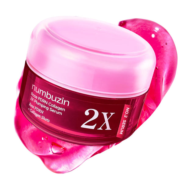 Numbuzin Rose PDRN Collagen No.2X Pluming Serum 1.01 fl.oz.