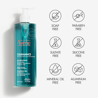 Avène Cleanance Cleansing Gel Nettoyant 400ml