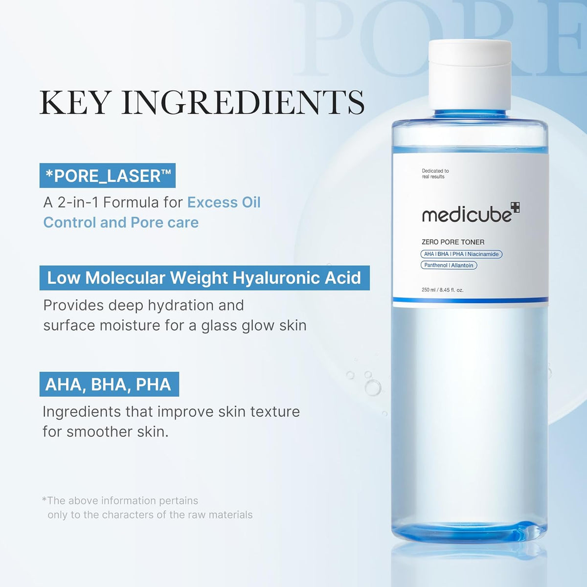Medicube Zero Pore Toner (250ml)